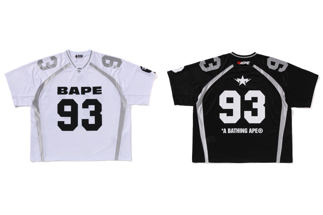 A BATHING APE カモフラージュジャージ 93 ウニフォーム L A BATHING APE カモフラージュジャージ 93 ウニフォーム 2XL