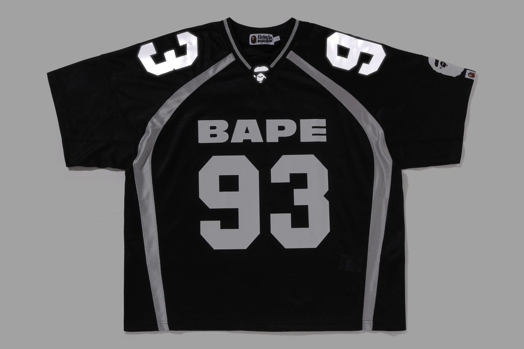ウニフォームA BATHING APE カモフラージュジャージ 93 L A BATHING APE カモフラージュジャージ 93 ウニフォーム L