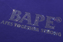 RHINESTONE BAPE LOGO RELAXED FIT TEE