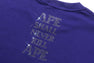 RHINESTONE BAPE LOGO RELAXED FIT TEE