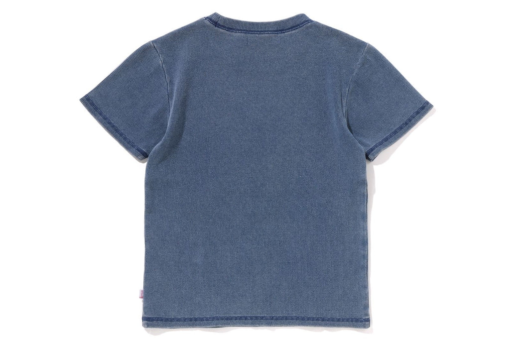 tシャツ BAPE INDIGO RIB TEE レディース BAPE INDIGO RIB TEE | bape.com