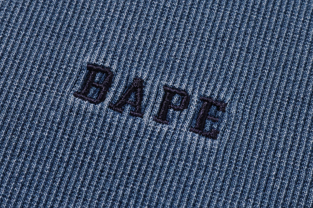 tシャツ BAPE INDIGO RIB TEE レディース A BATHING APE tシャツ BAPE INDIGO RIB TEE レディース