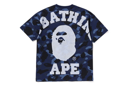 COLOR CAMO BIG COLLEGE TEE