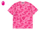 COLOR CAMO BIG COLLEGE TEE