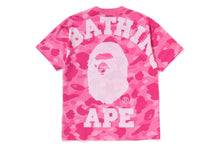 COLOR CAMO BIG COLLEGE TEE