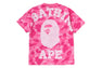 COLOR CAMO BIG COLLEGE TEE