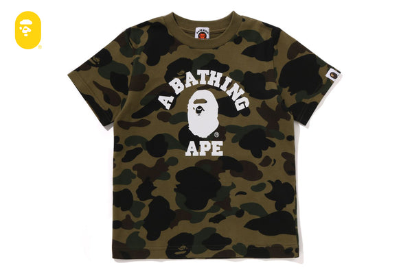 【24時間以内発送】即完売品☆SOLID CAMO COLLEGE TEE SOLID CAMO COLLEGE TEE | bape.com