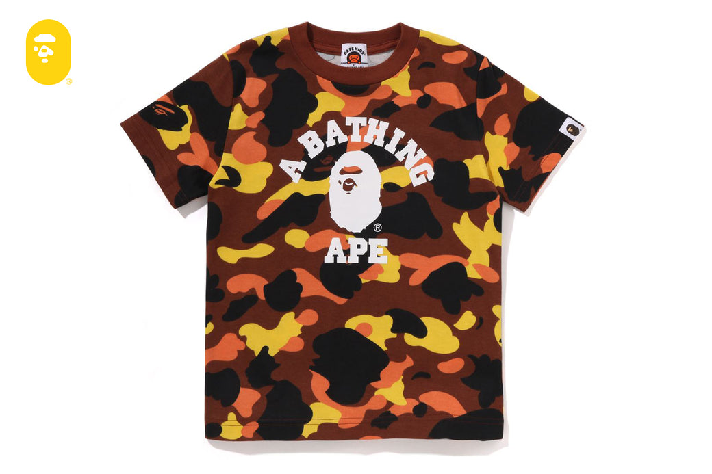 【A BATHING APE】3色展開 1ST CAMO COLLEGE OVERSIZED TEE 1ST CAMO COLLEGE OVERSIZED TEE LADIES – us.bape.com