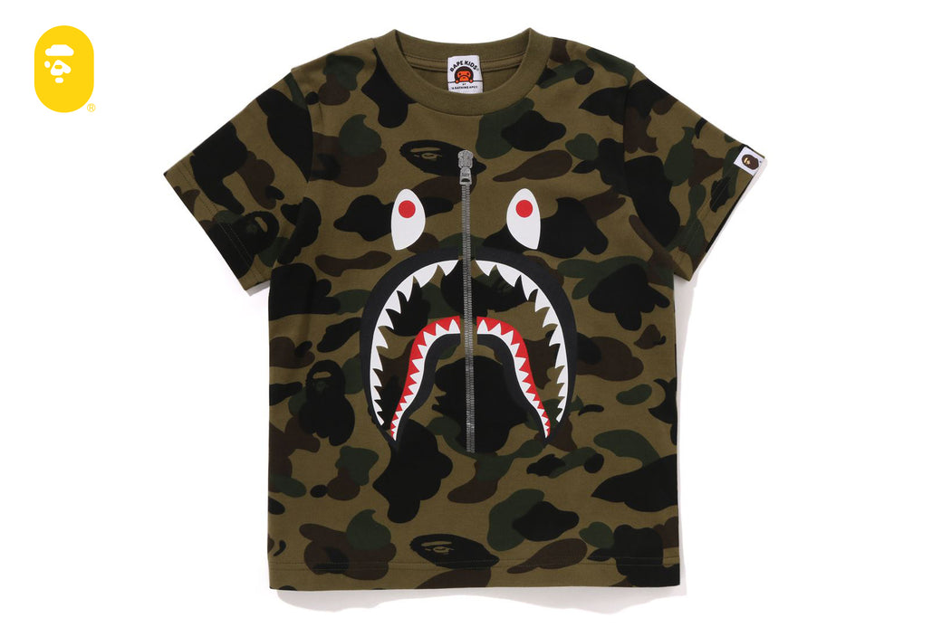 1ST CAMO SHARK TEE サイズ:S エイプ ベイプ　Tシャツ 1ST CAMO SHARK TEE | bape.com
