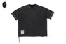 BAPE BLACK BORO PATCHWORK TEE
