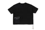 BAPE BLACK WAFFLE WORKER ROPESTITCH TEE