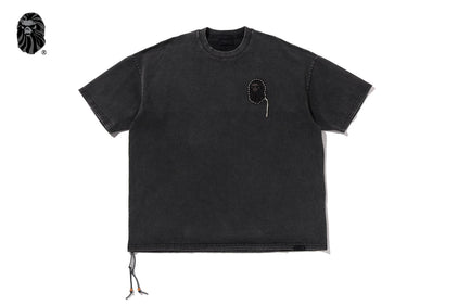 BAPE BLACK JAPANESE PATCH WASHED TEE
