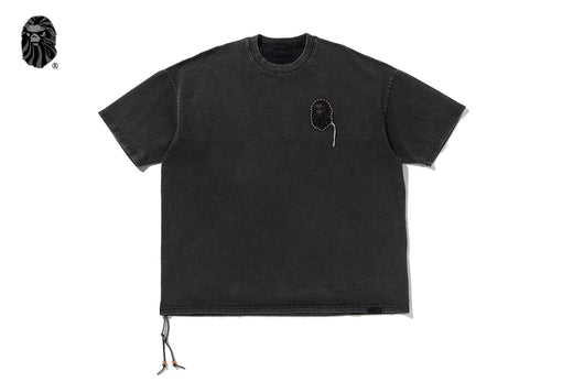 BAPE BLACK JAPANESE PATCH WASHED TEE