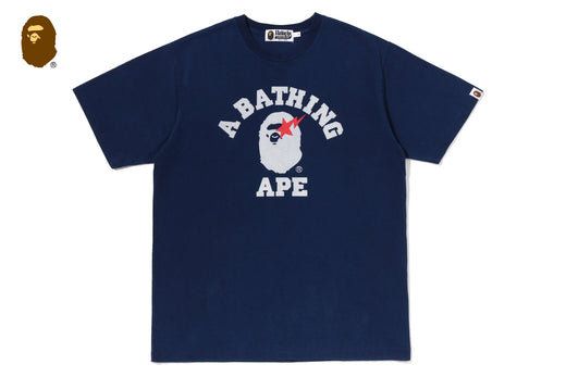 COLLEGE INDIGO TEE