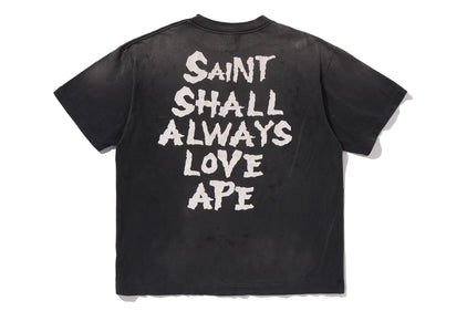 【 BAPE X SAINT MXXXXXX 】S.S.A.L.A TEE
