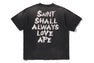 【 BAPE X SAINT MXXXXXX 】S.S.A.L.A TEE