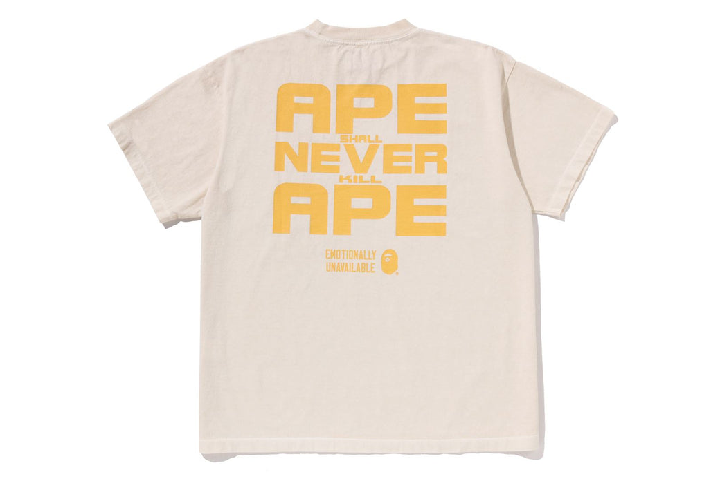 BAPE X EU 】APE HEAD TEE | bape.com