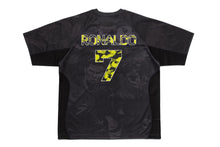 [ BAPE X CR7 LIFE 】ALL OVER PRINT MULTI LOGO RELAXED FIT JERSEY