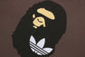 【 BAPE X ADIDAS 】APE HEAD TEE