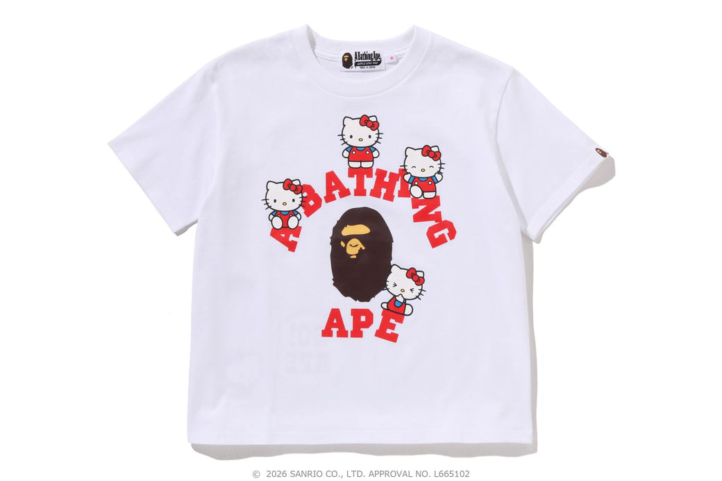 【 BAPE X KUROMI 】COLLEGE MINI TEE BAPE X KUROMI 】COLLEGE MINI TEE | bape.com