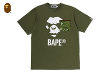 MULTI PIXEL CAMO MAD APE FACE POCKET TEE