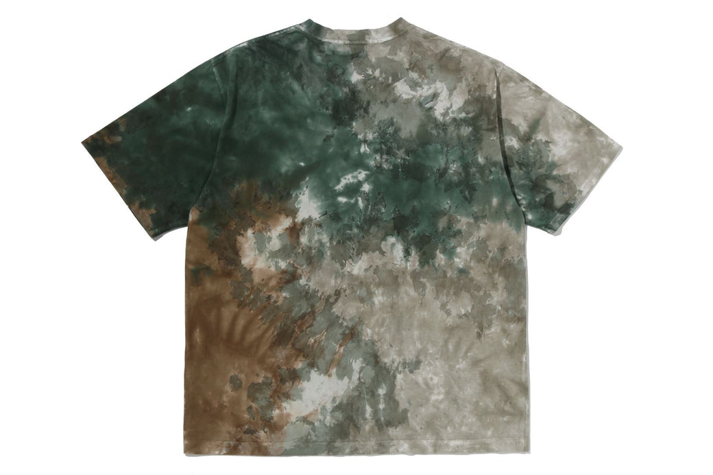 TIE DYE COLLEGE RELAXED FIT TEE | bape.com