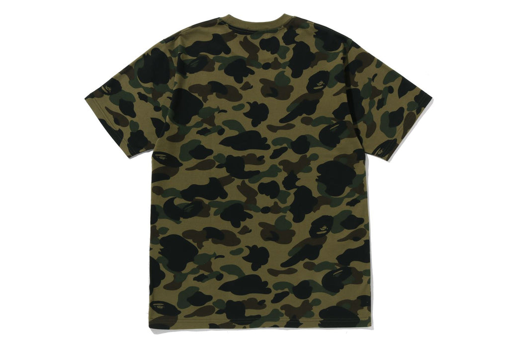 1ST CAMO ONE POINT TEE | bape.com