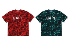 COLOR CAMO BAPE RELAXED FIT TEE