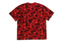 COLOR CAMO BAPE RELAXED FIT TEE