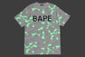 CITY CAMO RHINESTONE BAPE LOGO TEE