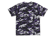 GLITCH WOODLAND CAMO MAD FACE TEE