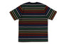 GRADIENT RAINBOW STRIPE ONE POINT TEE