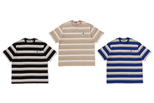 STRIPE ONE POINT RELAXED FIT POCKET TEE