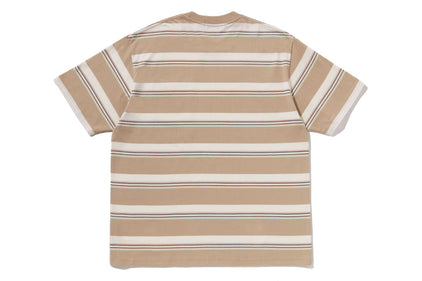 STRIPE ONE POINT RELAXED FIT POCKET TEE