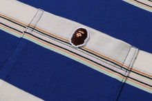 STRIPE ONE POINT RELAXED FIT POCKET TEE