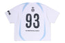 HEAVY WASH HAND DRAW FOOTBALL MULTI LOGO RELAXED FIT TEE