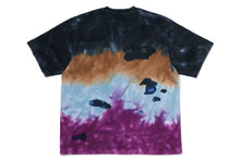 COLOR CAMO TIE DYE DESTROYED MULTI LOGO RELAXED FIT TEE
