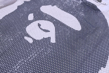 WATER PRINT APE HEAD MESH RELAXED FIT TEE