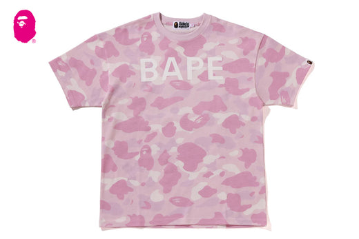 BAPE LOGO COLOR CAMO OVERSIZED TEE