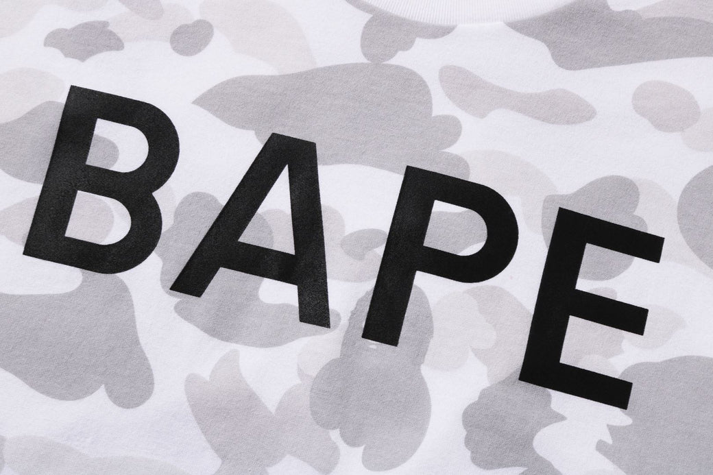BAPE LOGO COLOR CAMO OVERSIZED TEE | bape.com