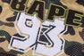 1ST CAMO BAPE CROPPED FOOTBALL TEE