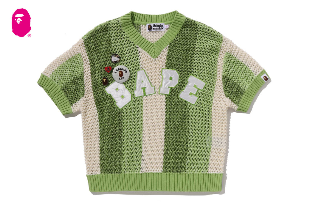 BAPE CROCHET OVERSIZED TEE | bape.com