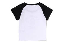 COLLEGE RAGLAN CROPPED TEE