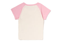 COLLEGE RAGLAN CROPPED TEE
