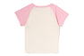 COLLEGE RAGLAN CROPPED TEE