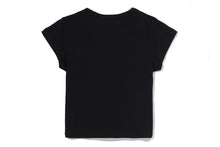 FAKE PRINT CROPPED TEE