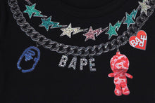 FAKE PRINT CROPPED TEE