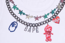 FAKE PRINT CROPPED TEE