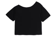 MULTI LOGO CUTOUT OVERSIZED TEE