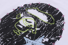 MULTI LOGO CUTOUT OVERSIZED TEE